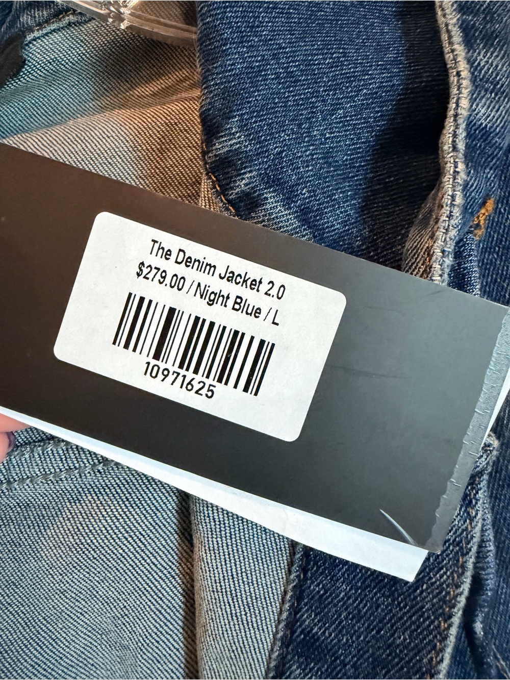 Ruti Cropped Hooded Denim Jacket NWT - Picture 5 of 6